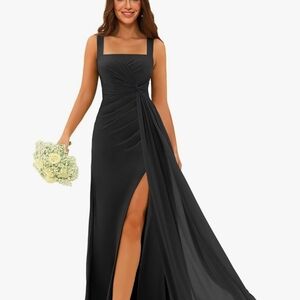 Elegant Black Evening Gown